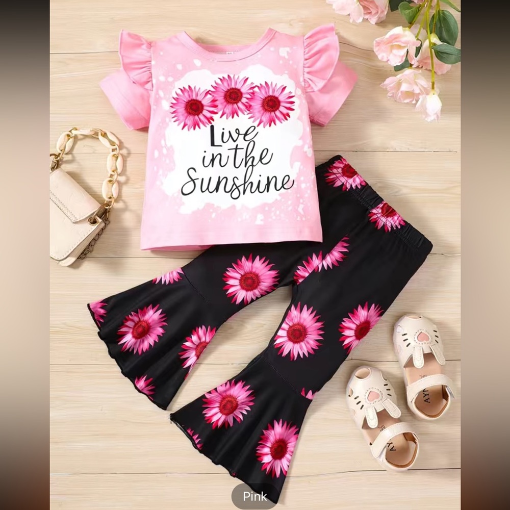 Live in sunshine matching outfit